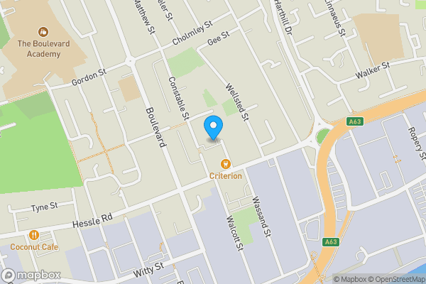 Map location for Marmaduke Health Centre, Marmaduke Street, Hull, North Humberside, HU3 3BH