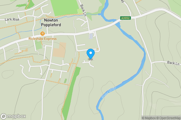 Map location for Otter Reach, Sidmouth, Devon, EX10 0ST