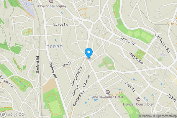 Map location for 67 and 67a Belgrave Road, Torquay, Devon, TQ2 5HZ