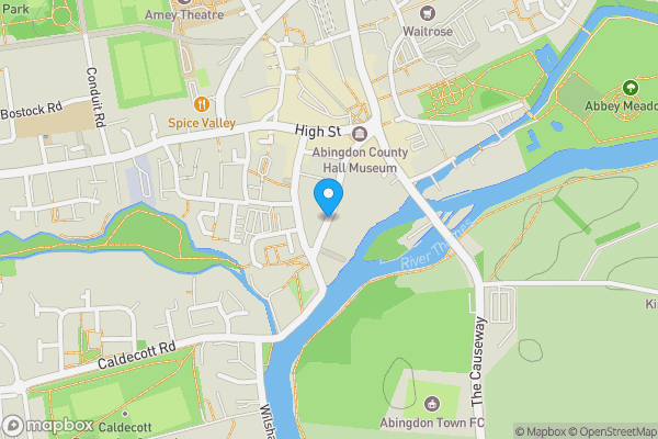 Map location for East St. Helen Street, Abingdon, Oxfordshire, OX14 5ED