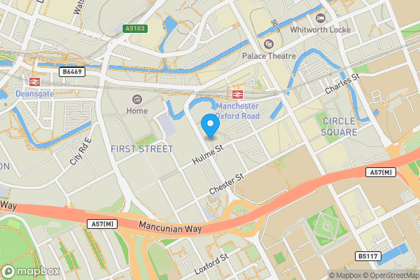 Map location for Unit SA6, Chorlton Mill, 3 Cambridge Street, Manchester, Greater Manchester M1 5BY