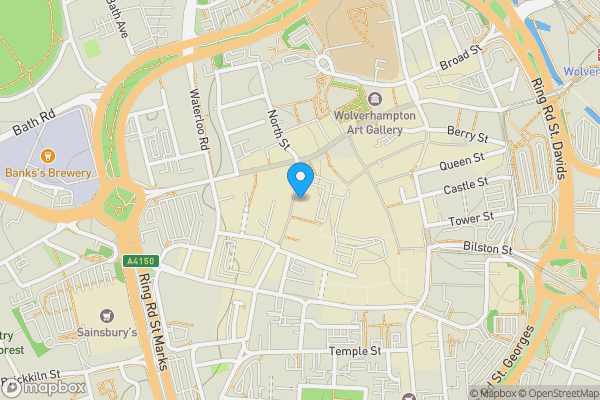 Map location for 10 Victoria Street, Wolverhampton, West Midlands, WV1 3NP