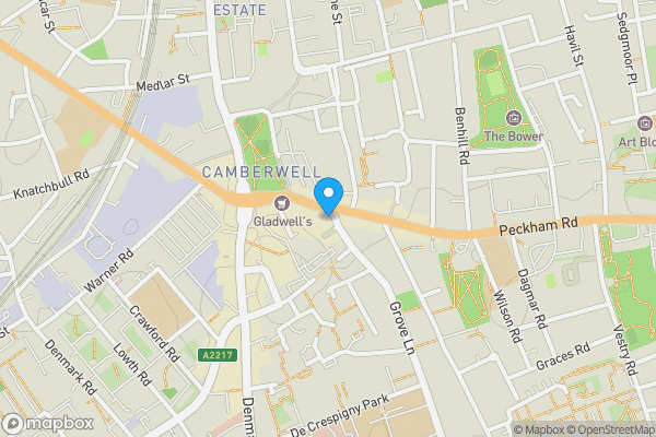 Map location for Hermits Cave Public House 28 Camberwell Church Street London SE5 8QU