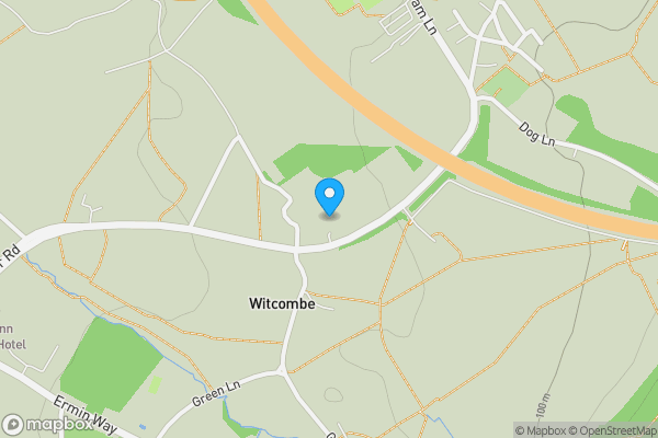 Map location for 2 Witcombe Court, Little Witcombe, Gloucester, GL3 4UA