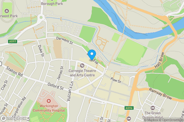 Map location for 27 Brow Top, Workington, Cumbria CA14 2DP