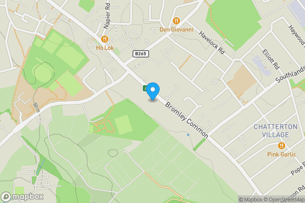 Map location for Baran House, 18 Bromley Common, Bromley, BR2 9PD
