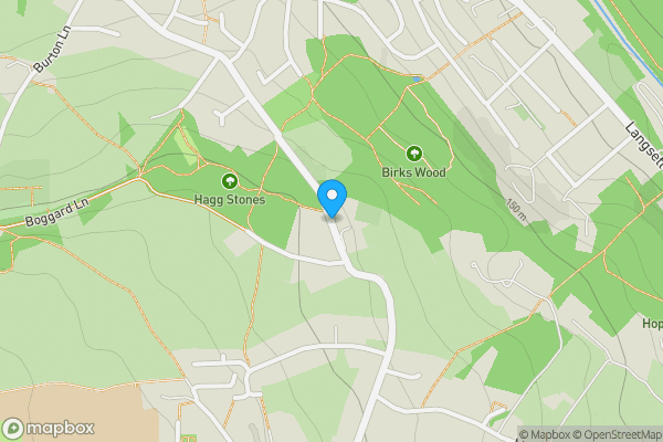 Map location for Haggstones Road, South Yorkshire, S35