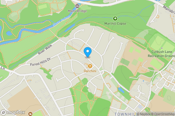 Map location for Forest Hills Drive, Southampton, Hampshire, SO18 2GA