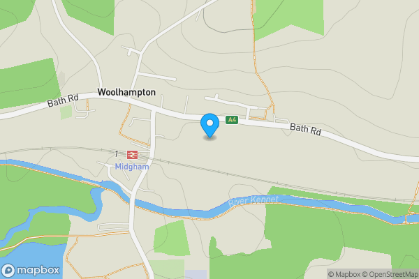 Map location for 12 Watermill Court Bath Road, Woolhampton, Reading, Berkshire, RG7 5RD