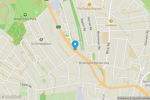 Map location for Brislington Concourse Bath Road Bristol BS4 5BQ