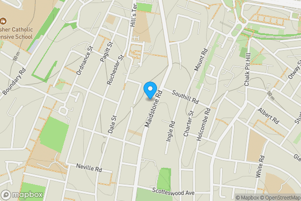 Map location for 112 Maidstone Road, Chatham, Kent, ME4 6DQ