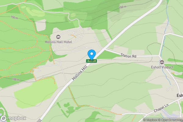 Map location for Lamb Springs Farm Golf Club Site, Hollins Hill, Esholt, Shipley, West Yorkshire, BD17 7QW