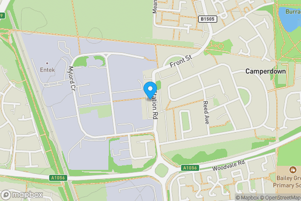 Map location for 36 Station Road, Camperdown, Newcastle upon Tyne, Tyne and Wear, NE12 5UX
