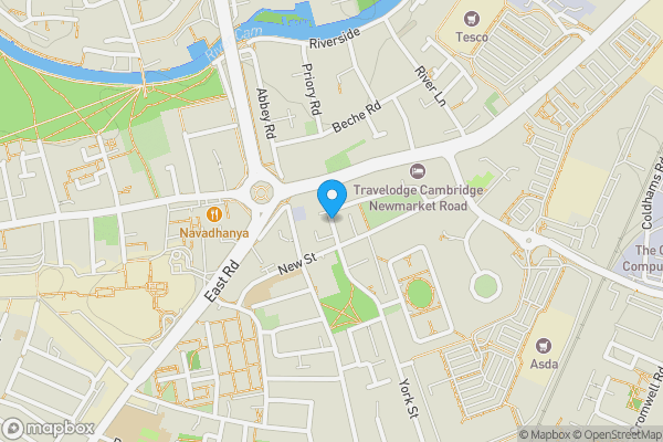 Map location for Abbey Court, Cambridge, Cambridgeshire, CB1 2LB
