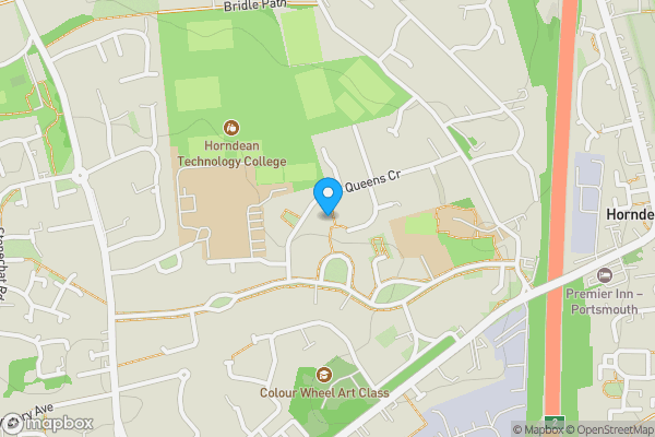 Map location for 20 Jodrell Close, Waterlooville, Hampshire, PO8 9NH