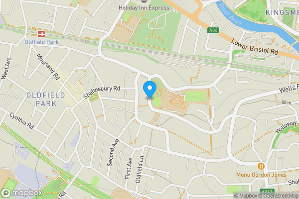 Map location for 53 Upper Oldfield Park, Bath, BA2 3LB