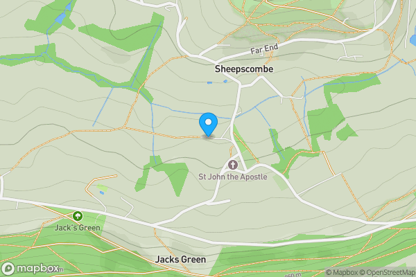 Map location for The Green, Stroud, Gloucestershire, GL6 7RG