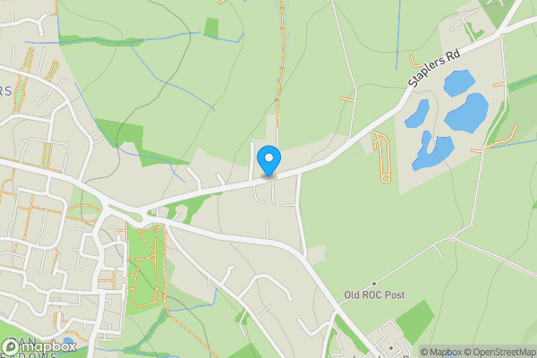 Map location for Land at Staplers Road, Newport, Isle Of Wight, PO30 2DP