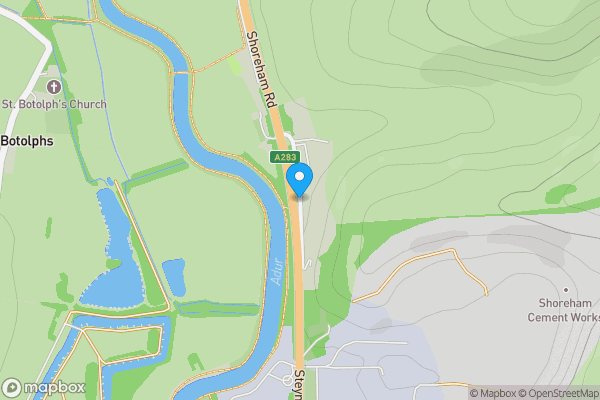 Map location for Dacre Gardens, STEYNING, West Sussex, BN44 3TD