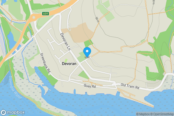 Map location for Spar Convenience Store, 4 Church Terrace, Probus, Truro, Cornwall, TR2 4JN