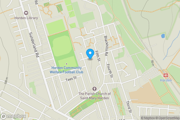 Map location for 1 School House, Peterlee, Durham, SR8 4LH