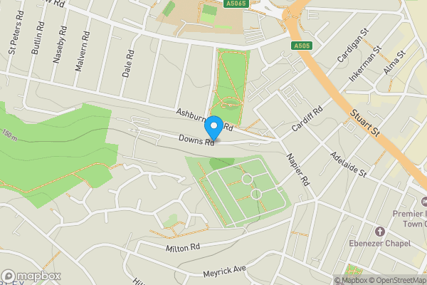 Map location for 17-19 Madina House, Downs Road, Luton, LU1 1QP