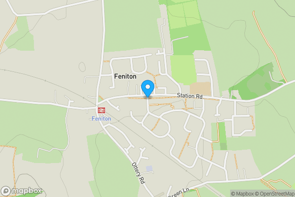 Map location for Garage,, Feniton Gardens, Feniton, EX14 3DG