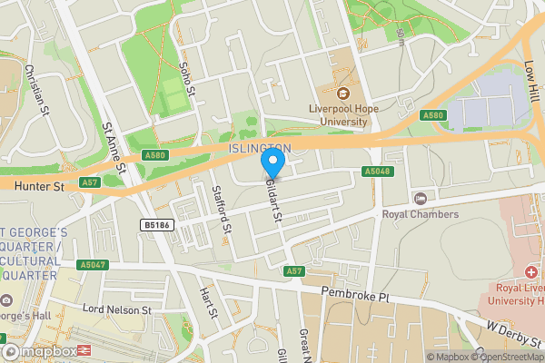 Map location for 10 Devon Street, Liverpool, Liverpool, L3 8HA