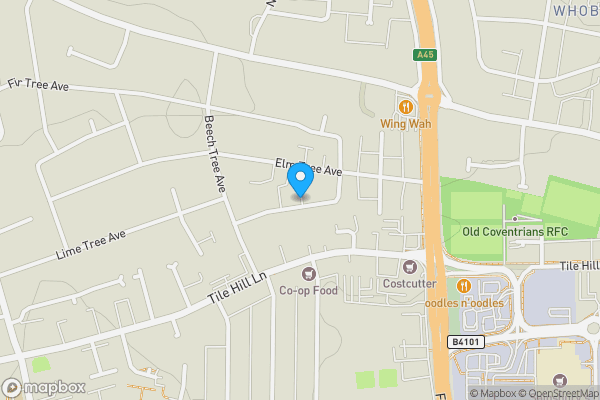 Map location for 49 Rothesay Avenue, Tile Hill, Coventry, West Midlands CV4 9FH