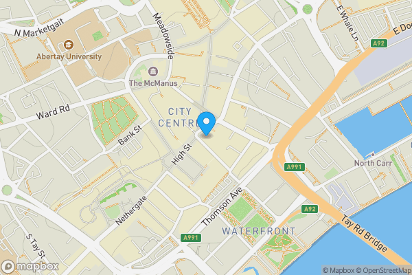 Map location for 1A High Street, Dundee, DD1 1SX