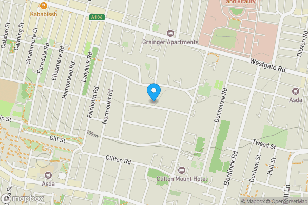 Map location for 11, Newcastle upon Tyne, Tyne and Wear, NE4 8RS