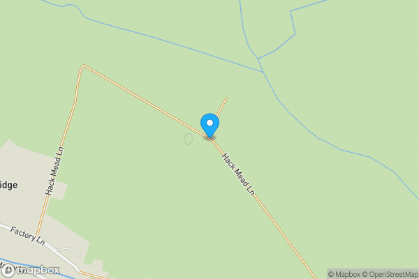 Map location for Hackmead Lane, East Huntspill, Highbridge, Somerset, TA9