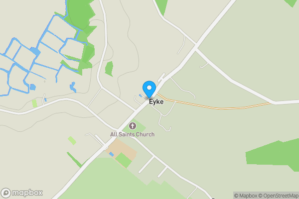 Map location for Southdene, The Street, Eyke, Woodbridge, Suffolk IP12 2QG