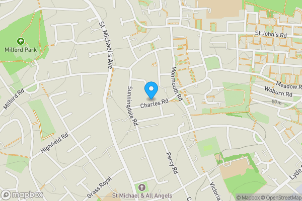 Map location for 17 Charles Road, Yeovil, BA21 5LR