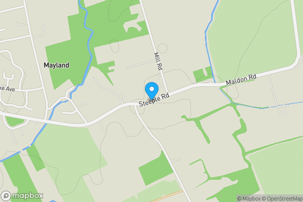 Map location for The Barn Little Ashtree Farm, Steeple Road, Mayland, Chelmsford, Essex, CM3 6EG