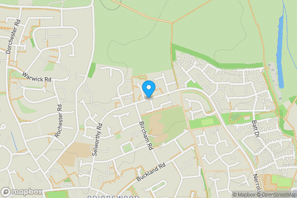 Map location for Bossington Drive, Taunton, Somerset, TA2 8HF