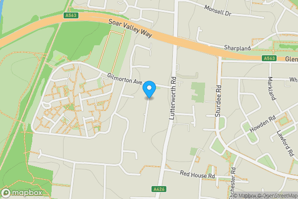 Map location for Bridgemere Close, LEICESTER, Leicestershire, LE2 9JZ