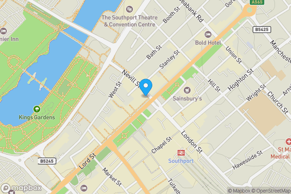 Map location for 367 Lord Street, Southport, Merseyside, PR8 1NH