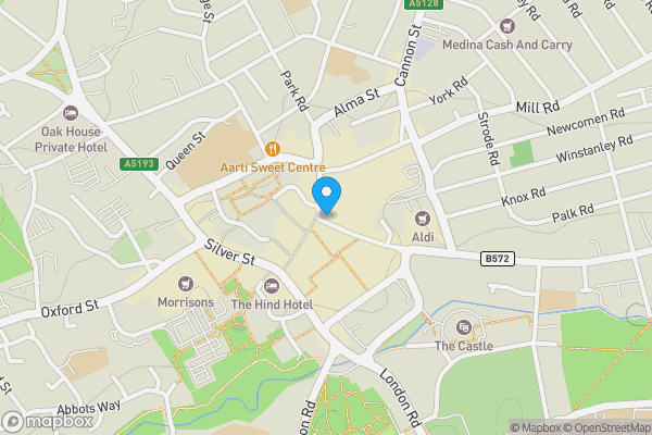 Map location for Flat 10, 1A Midland Road, Wellingborough, Northamptonshire NN8 1HA
