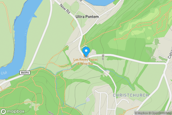 Map location for Robinwood, Belmont Hill, Caerleon, Newport, NP18 1JX