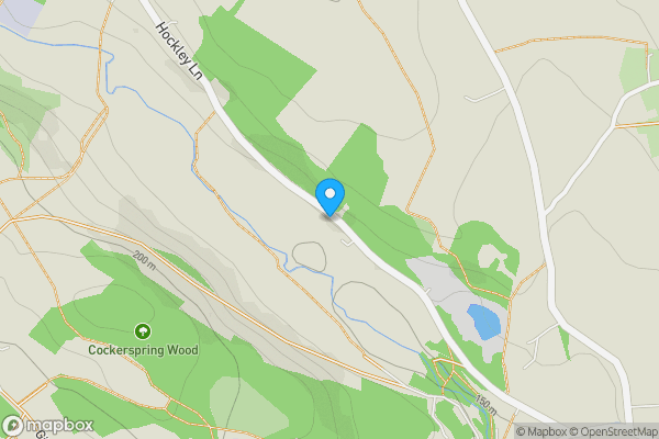 Map location for Green Bank, Hockley Lane, Ashover, Chesterfield, Derbyshire, S45 0ER