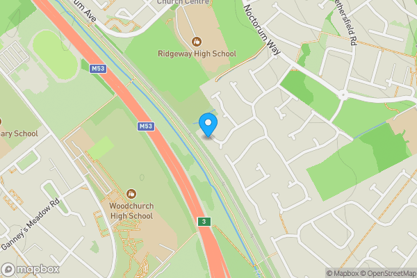 Map location for 35 Dorchester Park, Prenton, Merseyside, CH43 9HD