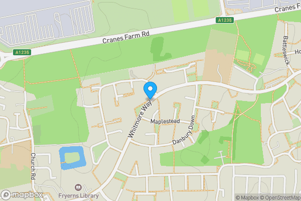 Map location for Whitmore Way, Basildon, Essex, SS14 2PE