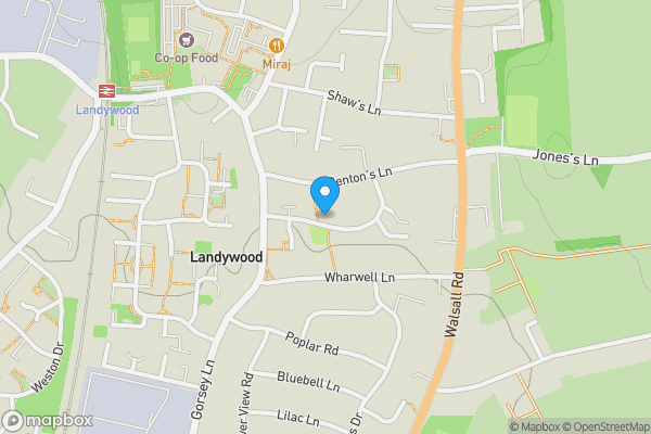 Map location for 21 Oak Avenue, Great Wyrley, Walsall, Staffordshire WS6 6HW