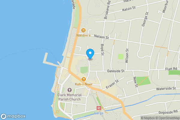 Ka30 Postcode Map 14 Lade Street, Flat C, Largs, KA30 8AZ
