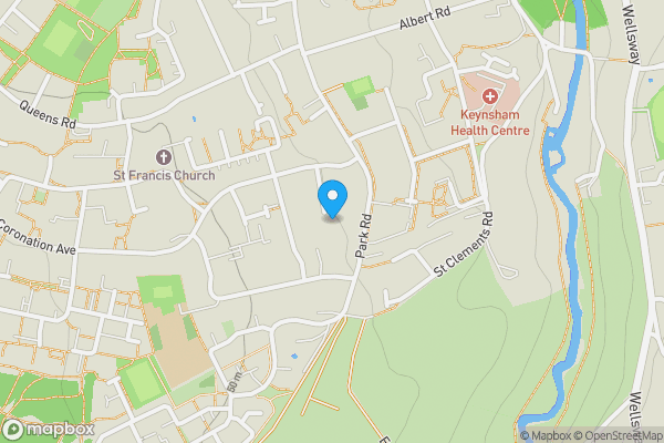 Map location for 9, Dudley Close, Keynsham, Bristol, BS31 2PU