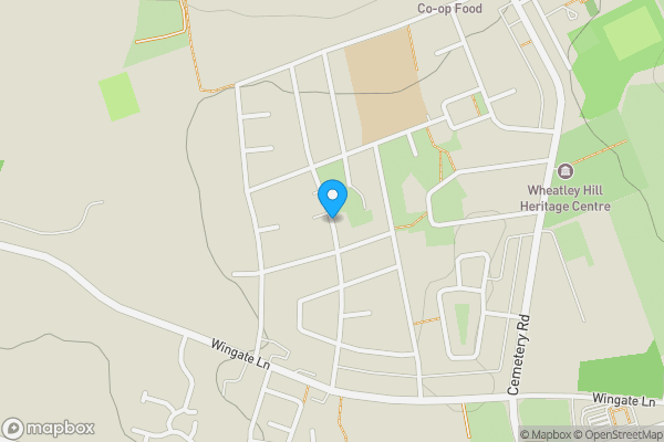 Map location for Jack Lawson Terrace, DURHAM, County Durham, DH6 3RT