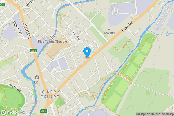 Map location for 603 Leek Road, Stoke-On-Trent, Staffordshire ST1 3HQ