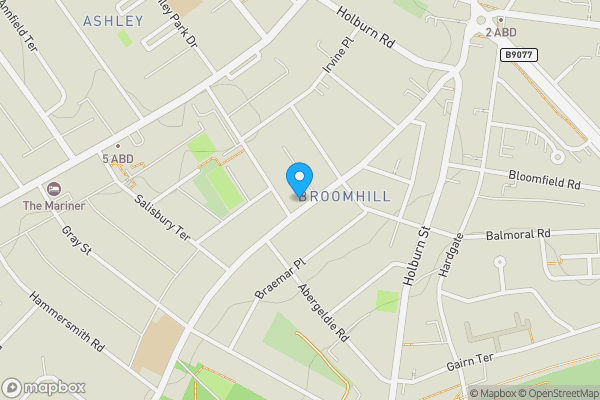 Map location for 86 Broomhill Road, First Floor Right, Aberdeen, Aberdeenshire AB10 6HU