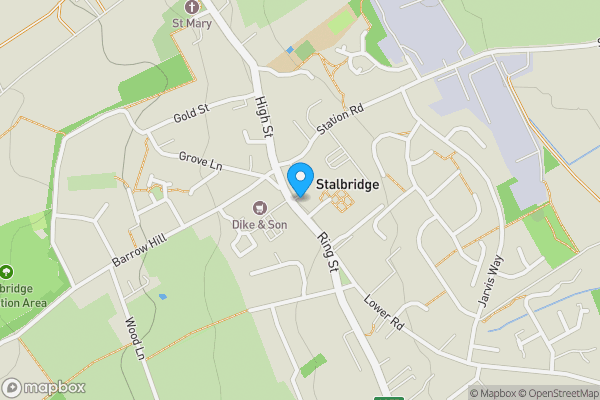 Map location for Melrose, 2 Ring Street, Stalbridge, Sturminster Newton, DT10 2LZ